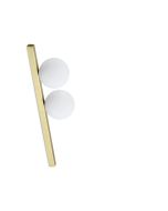 Φωτιστικό Οροφής BINOMIO PL2 Ορείχαλκος Ideal Lux 328447