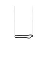 Κρεμαστό Φωτιστικό WAVES-1 SP Μαύρο Ideal Lux 345215
