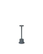 Φωτιστικό Δαπέδου TOFFEE PT D080 H025 Ανθρακί Ideal Lux 347745