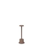 Φωτιστικό Δαπέδου TOFFEE PT D080 H025 Καφέ Ideal Lux 347752