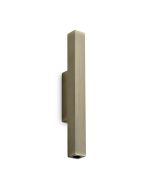 Απλίκα LOOK LED AP2 SQUARE D30 H300 ON-OFF Ορείχαλκος 3000K Ideal Lux 353364
