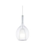 Κρεμαστό Φωτιστικό KALIQUE-2 SP1 D18 Διάφανο Ideal Lux 360034
