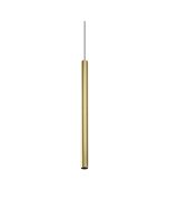 Κρεμαστό Φωτιστικό LOOK SP1 ROUND D40 H700 Ορείχαλκος Ideal Lux 366968