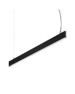 Γραμμικό Σύστημα Φωτισμού STEEL SP1 D20 MONO-EMISSION WIDE 4000K Μαύρο Ideal Lux 369020