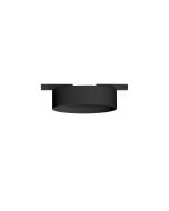 Γραμμικό Σύστημα Φωτισμού DEVA DISC 10W 4000K Μαύρο Ideal Lux 370019