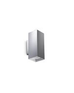 Απλίκα LOOK AP2 SQUARE D60 H150 Χρώμιο Ideal Lux 370255