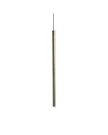 Κρεμαστό Φωτιστικό LOOK LED SP1 ROUND D16 H400 ON-OFF Ορείχαλκος 3000K Ideal Lux 371054