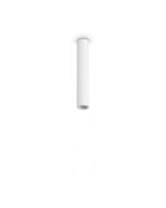 Φωτιστικό Οροφής LOOK PL1 ROUND D70 H400 GESSO Ideal Lux 371436