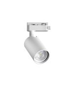 Προβολέας DYNAMITE TR 1-PHASE ROUND Λευκό Ideal Lux 371443