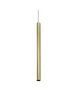 Κρεμαστό Φωτιστικό LOOK SP1 ROUND D60 H1000 Ορείχαλκος Ideal Lux 371634