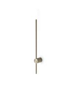 Απλίκα ESSENCE AP ROUND D075 LUCE IND. Ορείχαλκος 3000K Ideal Lux 371665