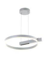 ΚΡΕΜΑΣΤΟ ΦΩΤΙΣΤΙΚΟ LED 24W 3000K ΛΕΥΚΟ Spotlight 6886