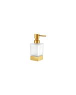 Sanco Bathroom Set Επικαθήμενο Ντισπένσερ PVD χρυσό ορείχαλκο βουρτσιστό 90355-PVD-02BR