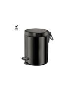Sanco Waste Bins Χαρτοδοχείο 5 lt Soft Close (AISI 304) PVD gun metal γυαλιστερό 90605-PVD-05PL