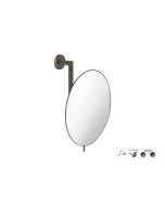 Sanco Cosmetic mirrors Μεγεθυντικός καθρέπτης x5 Σκούρο μπρονζέ ματ MR-764-DM25