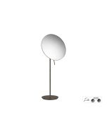 Sanco Cosmetic mirrors Μεγεθυντικός καθρέπτης x5 Σκούρο μπρονζέ ματ MR-766-DM25