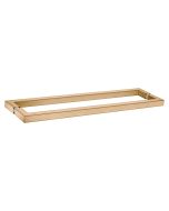 Sanco Glass Door Accessories Διπλή Λαβή / Πετσετοθήκη PVD θερμό μπρονζέ βουρτσιστό SET-GL0723-PVD-01BR