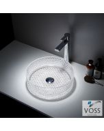 Νιπτήρας Γυάλινος RING-D Φ40 Voss GLass Clear VB1040-000