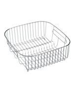 Ανοξείδωτο Καλάθι-Πιατοθήκη Μεγάλο 42,5x38,50 εκ Inox W13-110