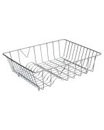 Ανοξείδωτο Καλάθι -Πιατοθήκη 37x31,5εκ.W24-110