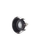 Downlight σποτ GU10 σε μαύρη απόχρωση X0010-Black