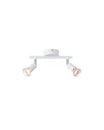 ΣΠΟΤ ΚΙΝΗΤΟ ΜΕΤΑΛΛΟ 2ΦΩΤΟ 2XGU10 Max 7W 220X80X125mm ΛΕΥΚΟ ARTE ILLUMINA VORRAS Eurolamp 145-25240