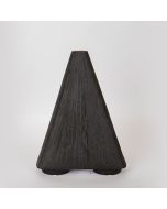 ΒΑΖΟ ΚΕΡΑΜΙΚΟ ΜΑΥΡΟ 26x8.5x34.5cm Eurolamp 752-20152