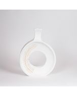 ΒΑΖΟ ΞΥΛΟ ΛΕΥΚΟ-ΦΥΣΙΚΟ 25x6x32cm Eurolamp 819-00683