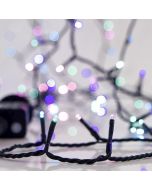 ΣΕΙΡΑ, 700 LED 3mm, 31V ΜΕΤΑΣΧΗΜΑΤΙΣΤΗ, 8 ΠΡΟΓΡΑΜΜΑΤΑ & ΜΝΗΜΗ, ΠΡΑΣΙΝΟ PVC ΚΑΛΩΔΙΟ, OPAL ΧΡΩΜΑΤΙΣΤΟ LED, ΑΝΑ 5cm, ΠΡΟΕΚΤΑΣΗ ΠΑΡΟΧΗΣ 3m, ΙΡ44 Eurolamp 600-13468