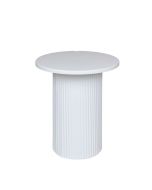 ΤΡΑΠΕΖΙ BOHΘΗΤΙΚΟ ΜΕΤΑΛΛΟ-ΞΥΛΟ ΛΕΥΚΟ 38x38x41cm Eurolamp 810-00034