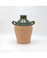 ΒΑΖΟ ΚΕΡΑΜΙΚΟ ΠΡΑΣΙΝΟ-ΜΠΕΖ 26x22x32.5cm Eurolamp 819-00499