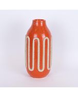 ΒΑΖΟ ΚΕΡΑΜΙΚΟ ΚΕΡΑΜΙΔΙ - ΜΠΕΖ 15x15x32cm Eurolamp 752-20334