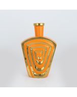 ΒΑΖΟ ΚΕΡΑΜΙΚΟ ΠΟΡΤΟΚΑΛΙ - ΧΡΥΣΟ 23.7x9.5x37.5cm Eurolamp 752-20344