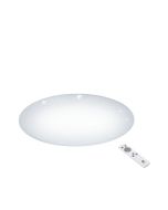 Eglo Giron-S Στρογγυλό Εξωτερικό LED Panel Ισχύος 60W με Ρυθμιζόμενο Λευκό Φως 76x76εκ. 97542