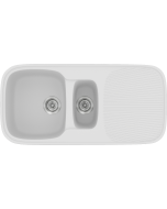 Sanitec Νεροχύτης 301 Classic 97×50 301-00-White