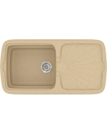 Sanitec Νεροχύτης 306 Classic 96×51 306-45-Granite-Cappuccino