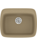 Sanitec Νεροχύτης 313 Classic 58×50 313-15-Metallic-Cream