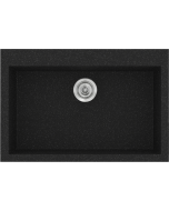 Sanitec Νεροχύτης 338 Classic 70×50 338-05-Granite-Black