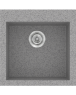 Sanitec Νεροχύτης 339 Classic 50×50 339-04-Granite-Grey