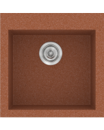 Sanitec Νεροχύτης 339 Classic 50×50 339-20-Granite-Terracota