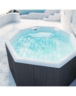 Sanitec SPA Medusa 4623-darkbrown-black-matte