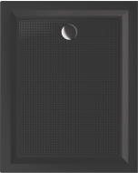 Sanitec A204 Ντουζιέρα Flat Classic 90×75 A204-28-Anthracite