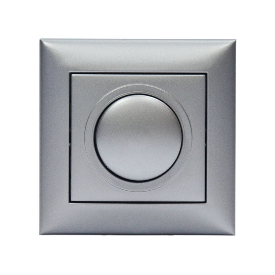 Dimmer για Λάμπες Led  200 watt A/R  Aller  Retοur Χωνευτό Ασημί Multi 0004