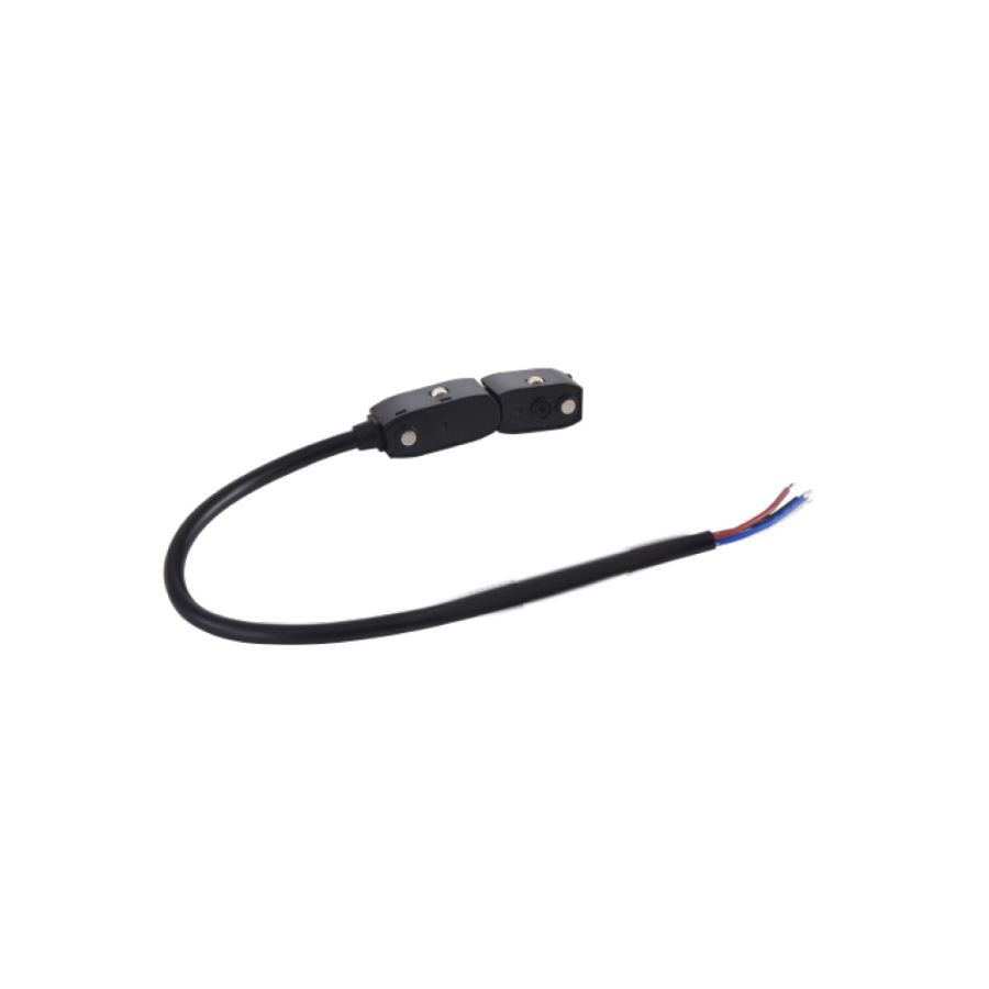 Flexible connector for curved magnetic track 48volt to power TC034