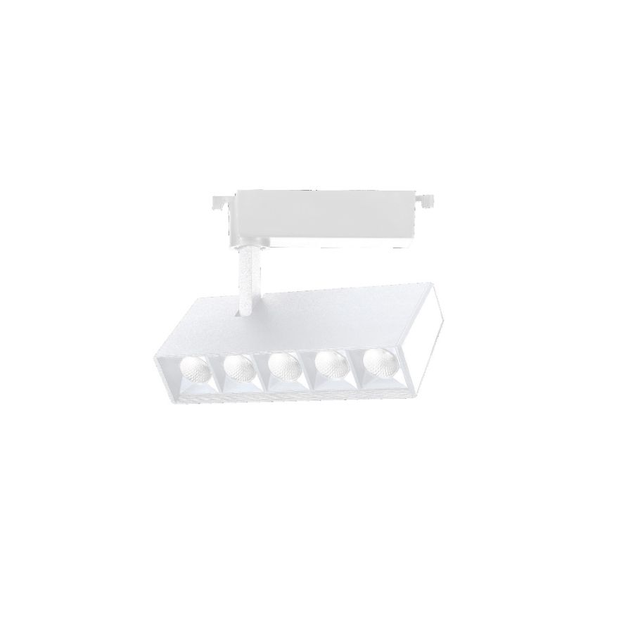 InLight Σποτ 20W μονοφασικής ράγας σε λεύκο χρώμα T1-05800-White