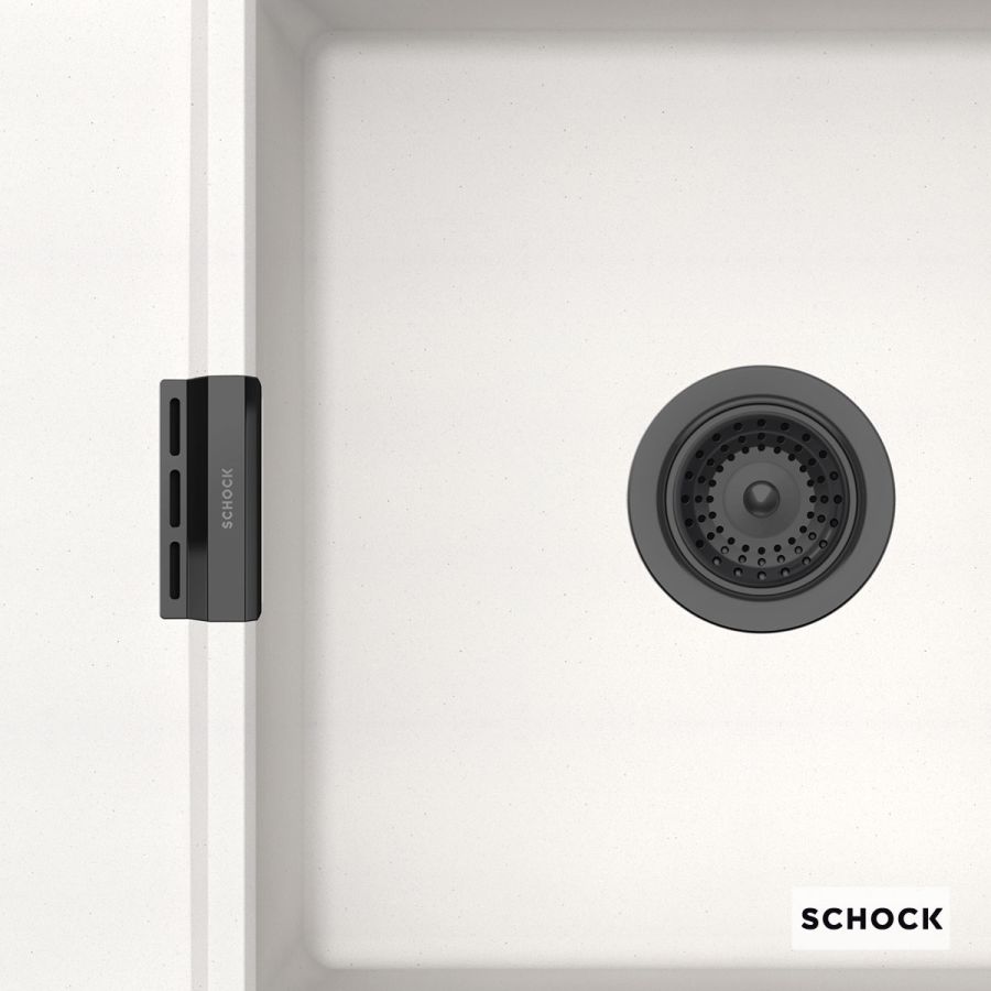 Βαλβιδα με Υπερχείλιση για Νεροχύτη Γραντίτη 15100, 15180, Gunmetal  629384-411