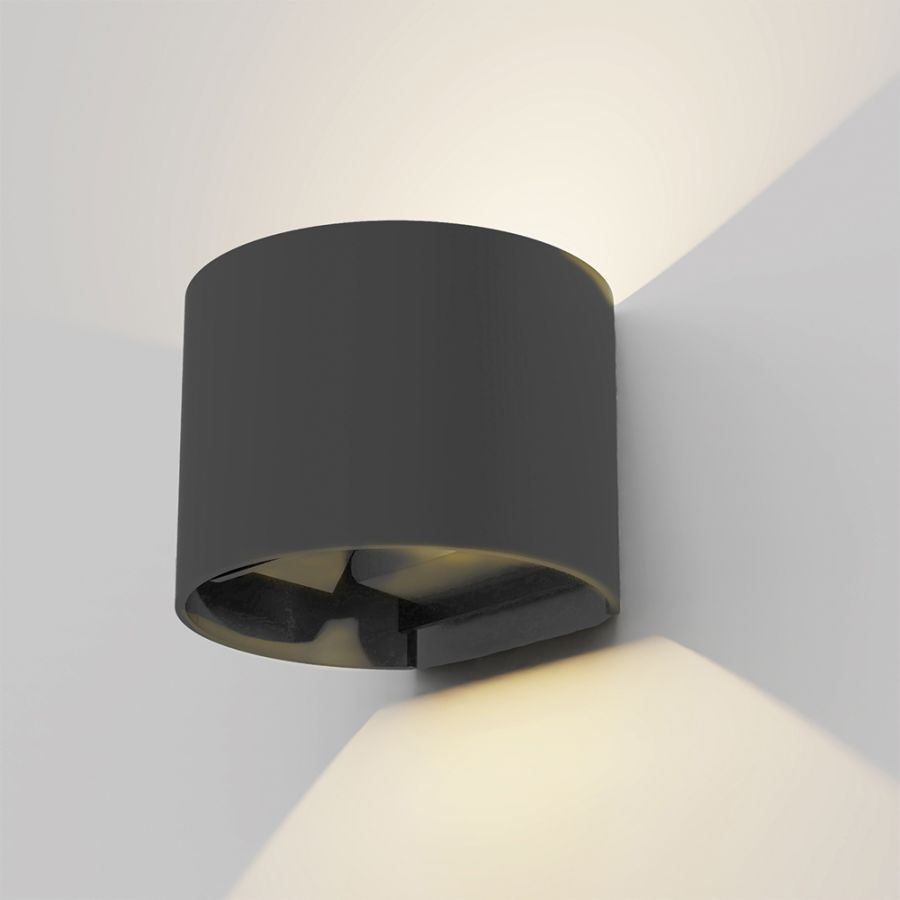 Επιτοίχιο Φωτιστικό  LED 6W 250lm 3CCT Outdoor Wall Lamp it-Lighting Flathead 80203540