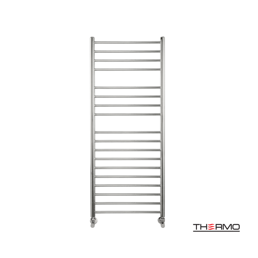 Θερμαινόμενη Πετσετοκρεμάστρα μπάνιου Inox BELLAVIA  120x50 Brushed BEL12050-111