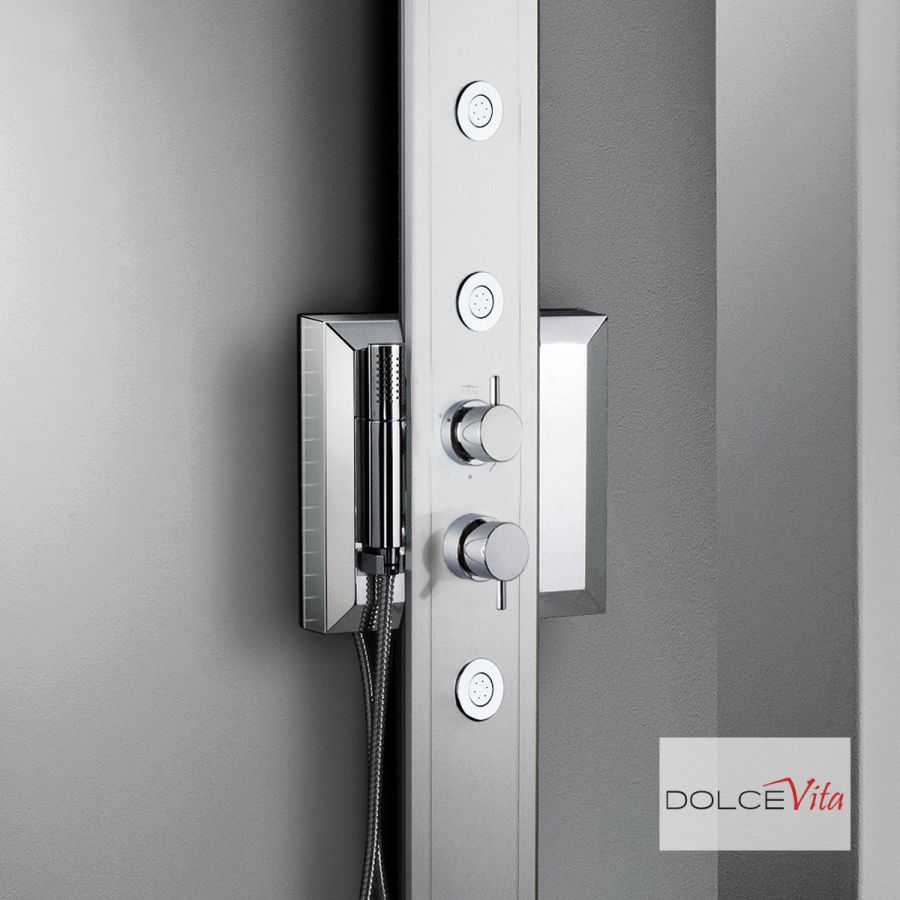 Κάλυμμα Γωνιακής εγκατάστασης Evo-Prisma140 Chrome PRICORN-100