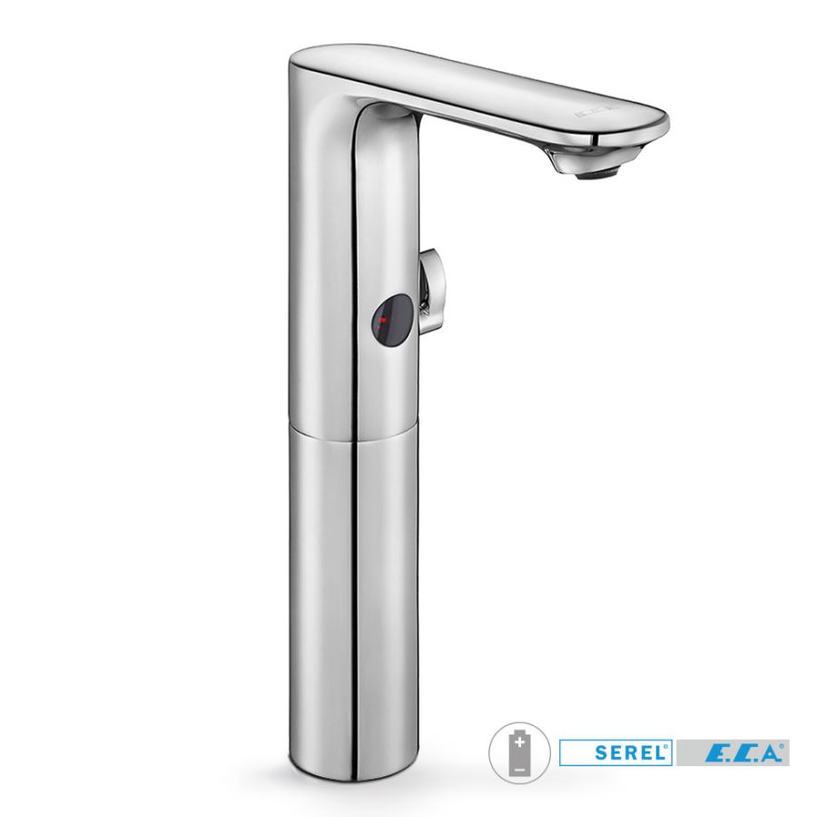 Μπαταρία Νιπτήρα Ηλεκτρονική (μπαταρίας λιθίου 6V) SEREL ECA Chrome 108108036-100